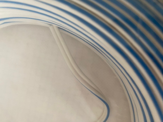 Piattina FRH/2 CS costa stretta 2 X 1,50 mm² Bianco/Blu Rame
